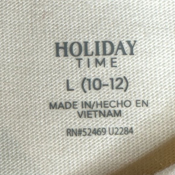 Holiday T-Shirts NEW Christmas is a Unicorn Long Sleeves size L 10-12 Kids - Picture 2 of 5